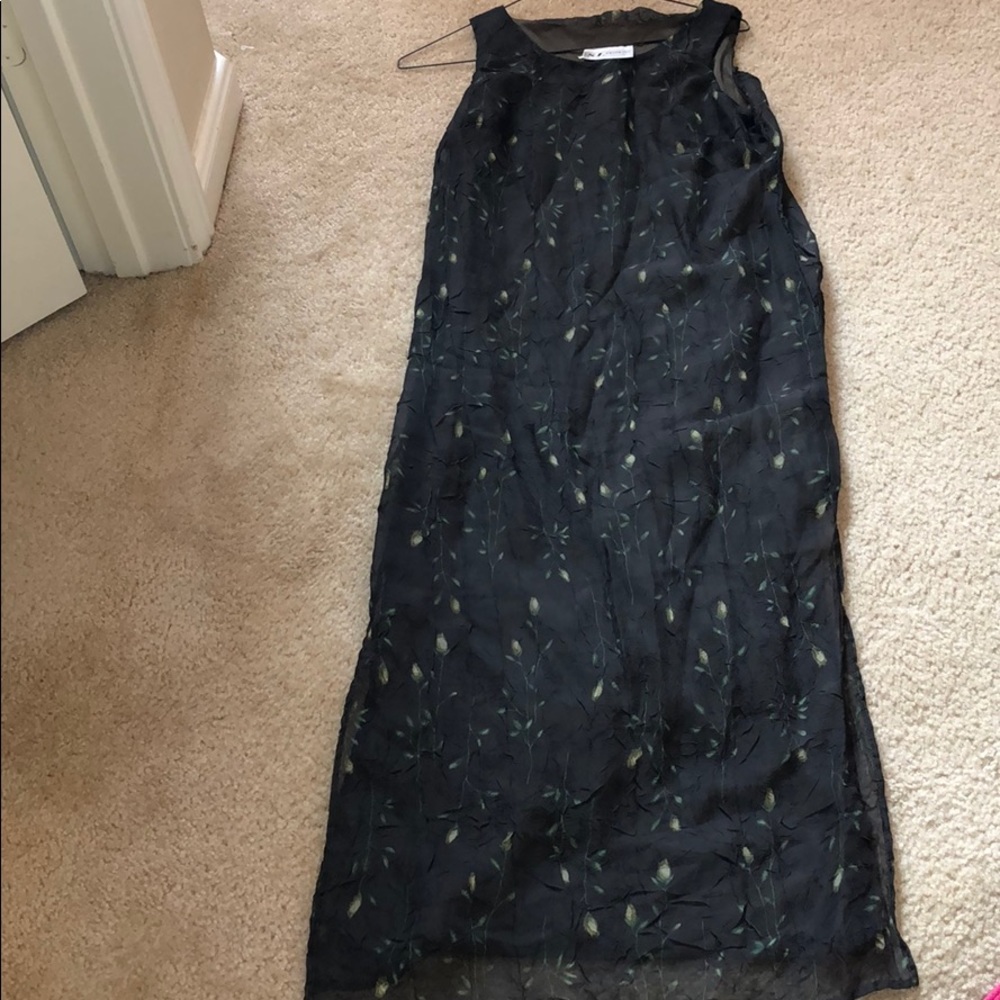 PETITE Long Maxi Floral Dress - Size 4 - Picture 2 of 8